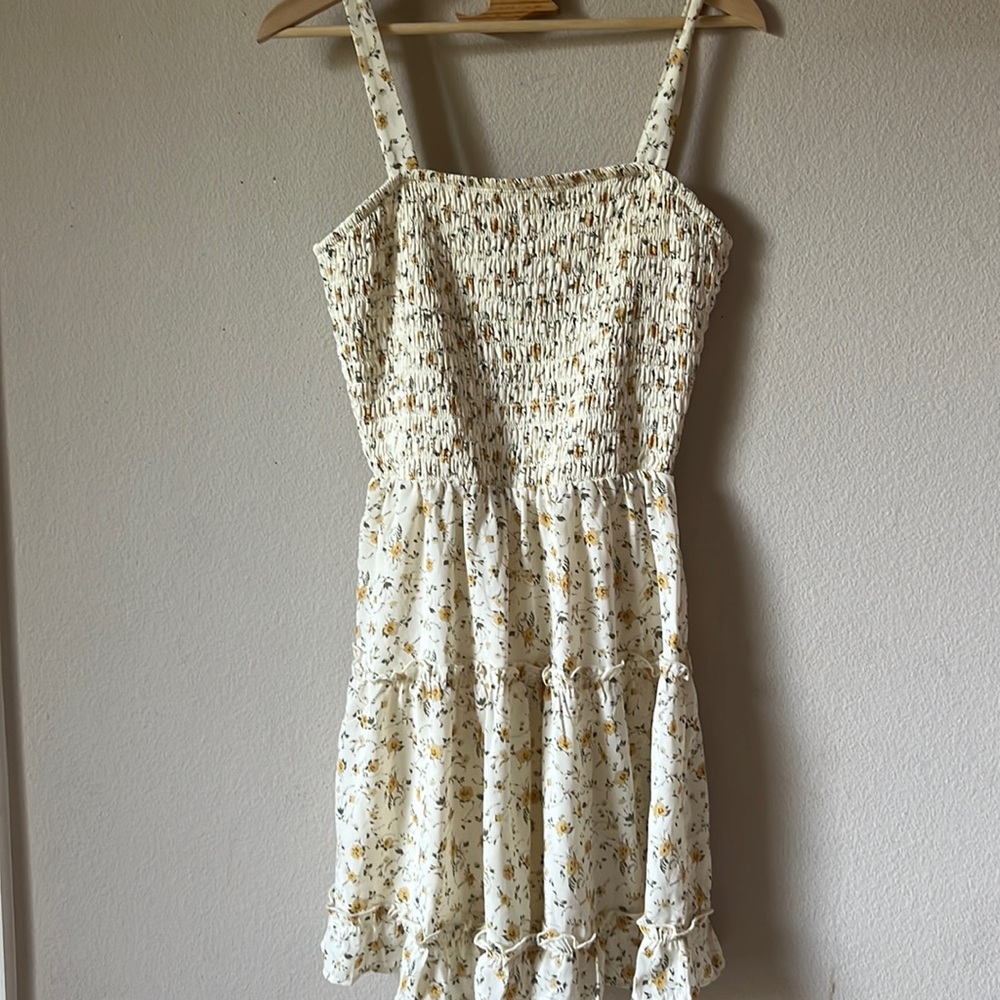 Floral mini dress